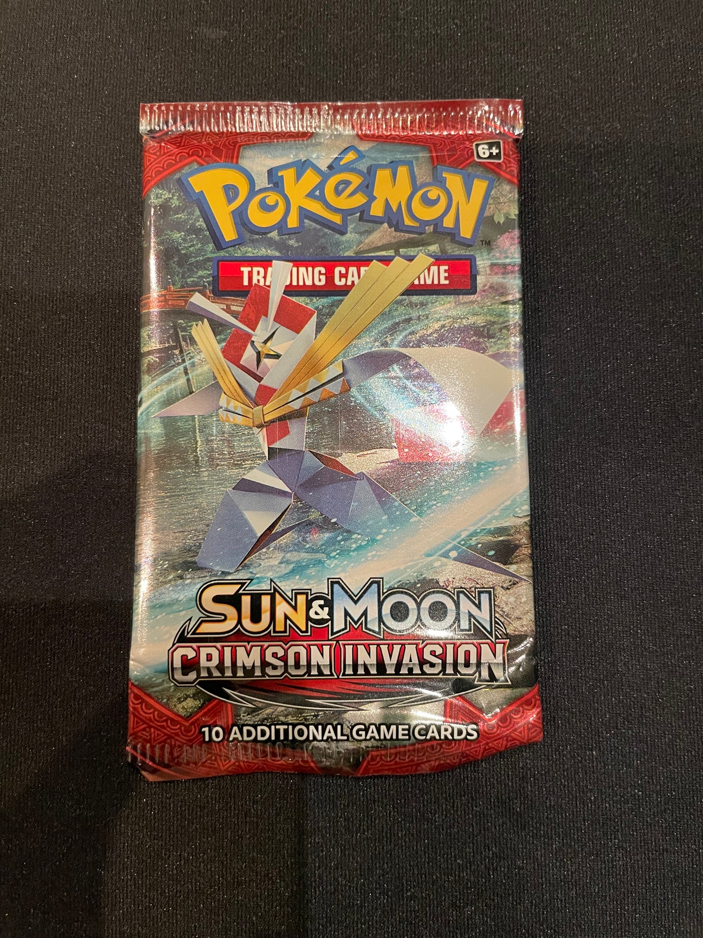 Sun and Moon Crimson Invasion Booster Pack ( Single )