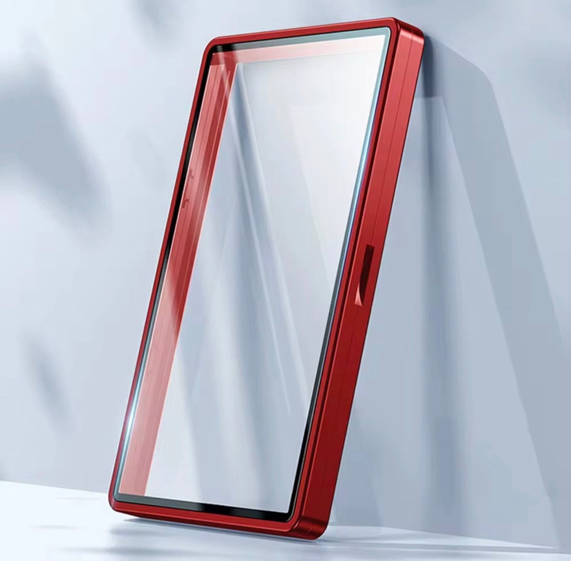 Red Metal Magnetic Slab Guard